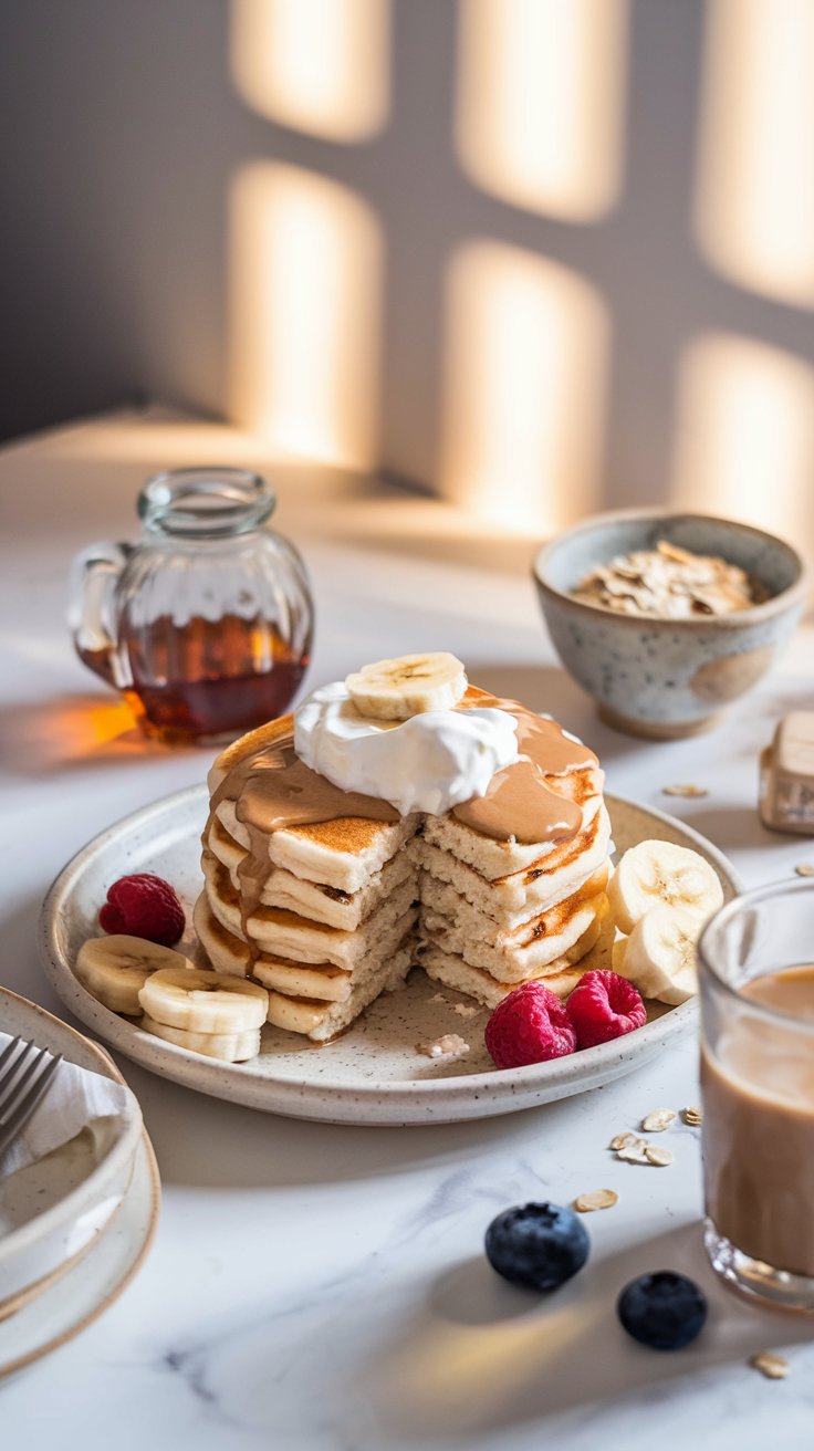 high protein pancakes with cottage cheese